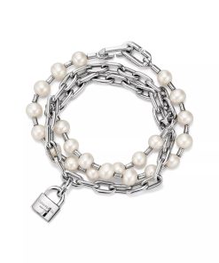 Pearl Lock Bracelet